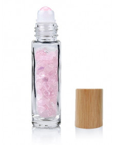 Flacon Roll Up avec Quartz rose