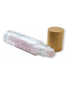 Flacon Roll Up avec Quartz rose