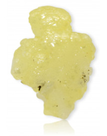 cristal de brucite jaune