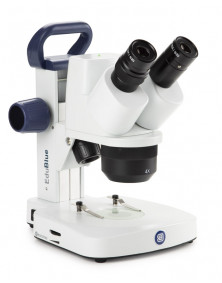 Microscope EDUBLUE 2x/4x crémaillère sans fil et caméra 5 MP incorporée