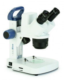 Microscope EDUBLUE 1x/2x/4x crémaillère sans fil et caméra 5 MP incorporée