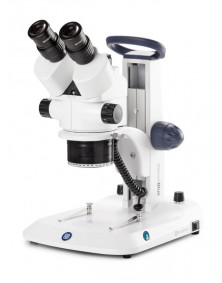 Microscope Euromex série trino zoom avec élairage annulaire 30 Leds