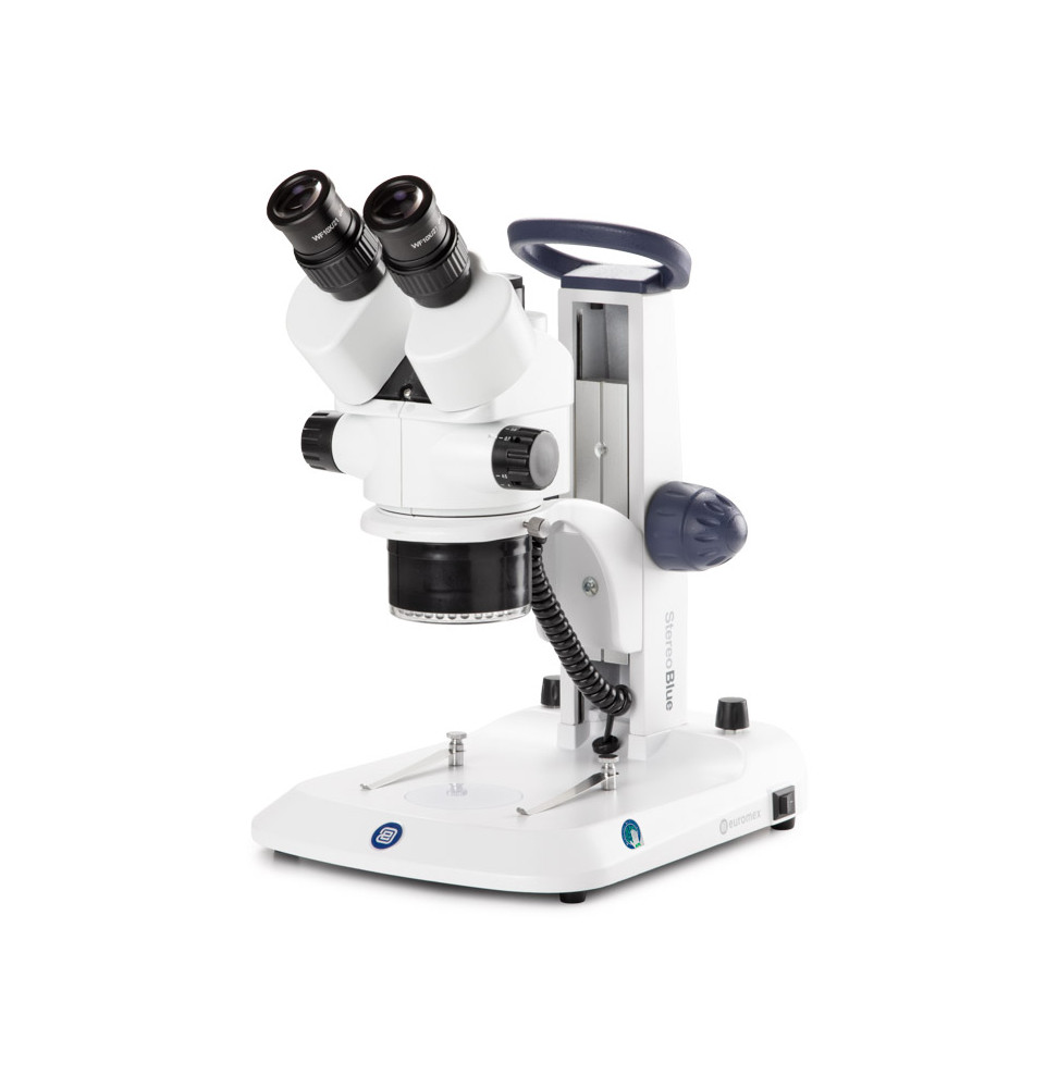 Microscope Euromex série trino zoom avec élairage annulaire 30 Leds