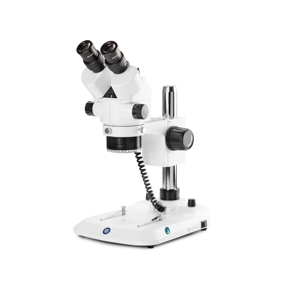 Microscope Euromex série trino zoom avec élairage annulaire 30 Leds