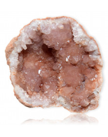 Géode Quartz rose