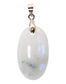 Pendentif Pierre de lune blanche