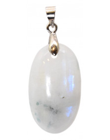 Pendentif Pierre de lune blanche