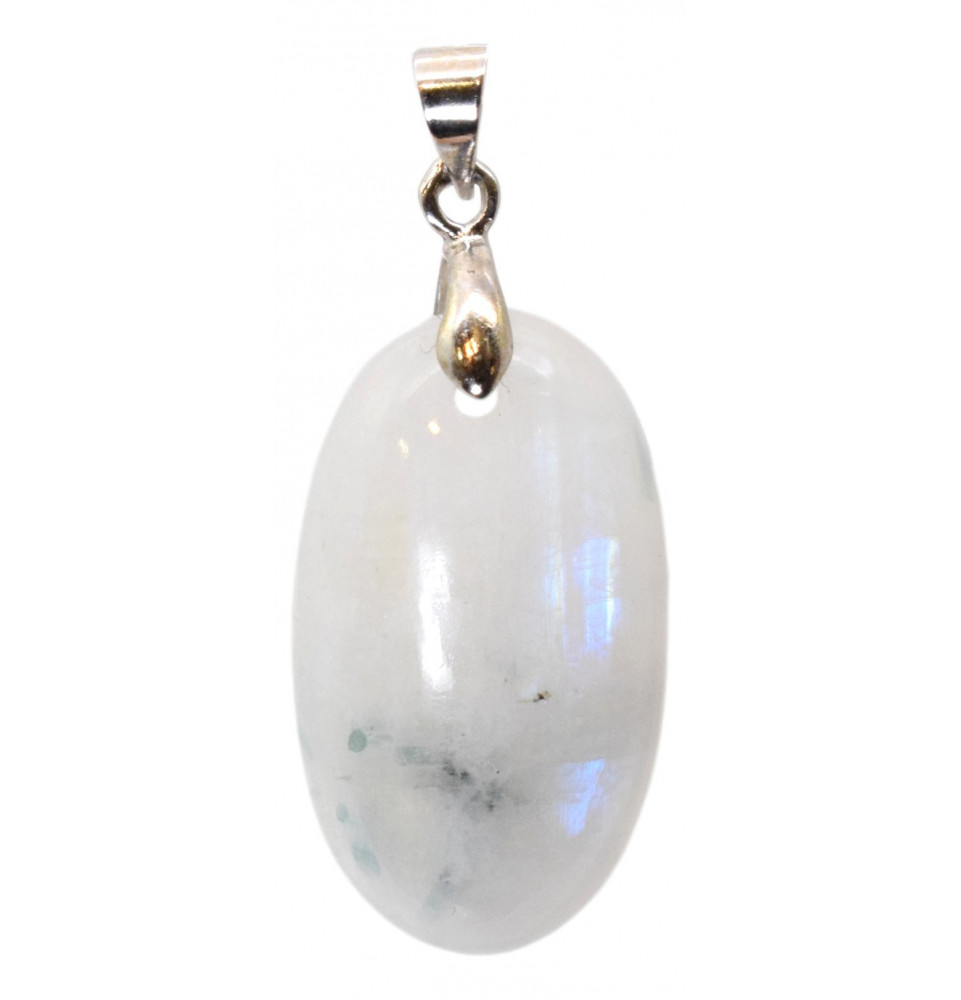 Pendentif Pierre de lune blanche