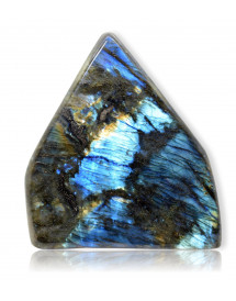 Bloc de Labradorite poli