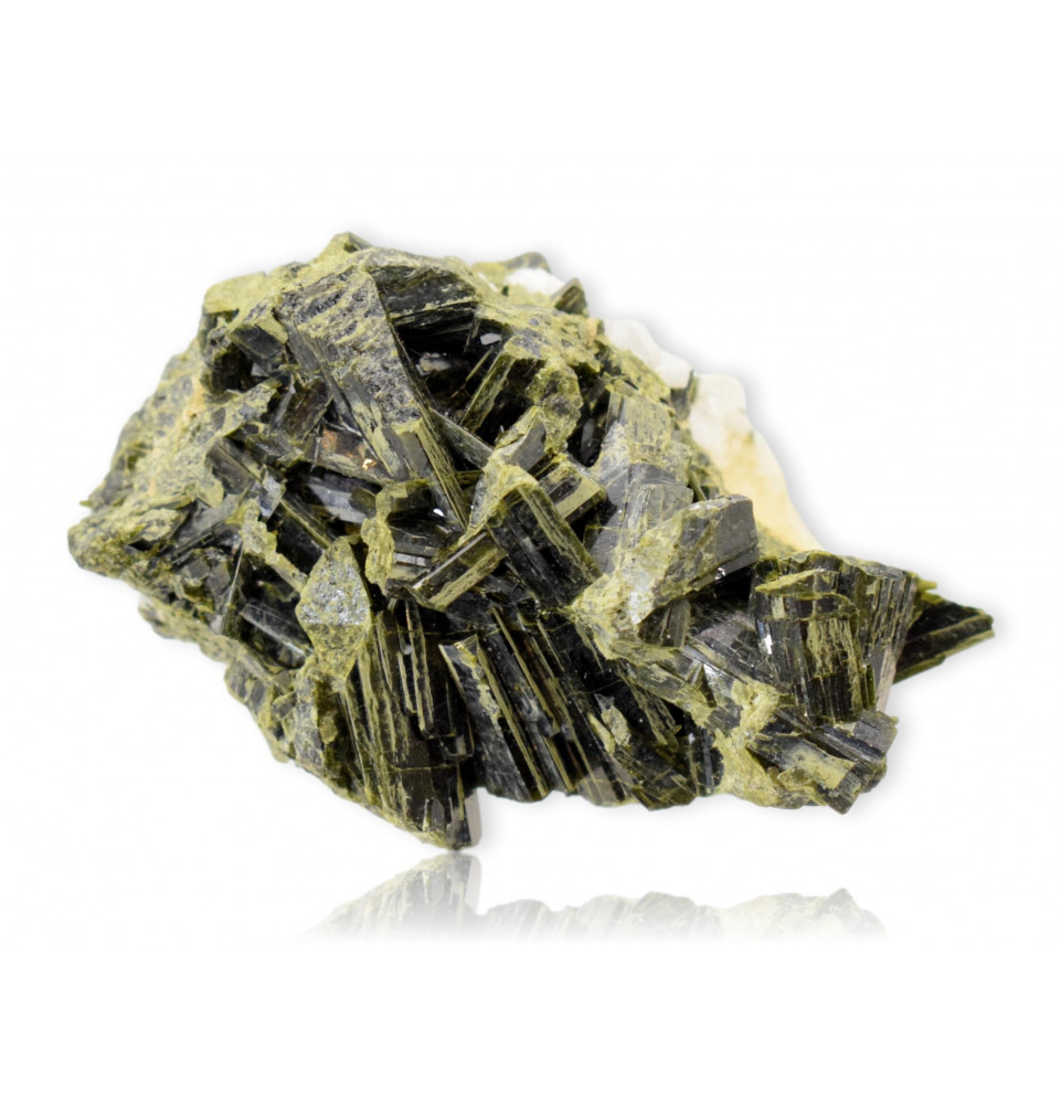 Combinaison Epidote Quartz Calcite