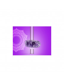 Paille Crystal Straw Améthyste