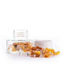 Crystal Jar Amber