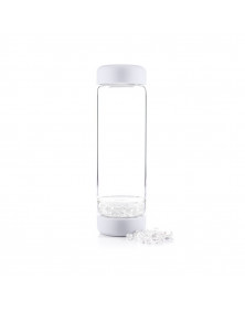 Bouteille INU! Clear Quartz | Cloud White