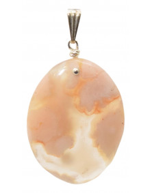 Pendentif Agate Fleur