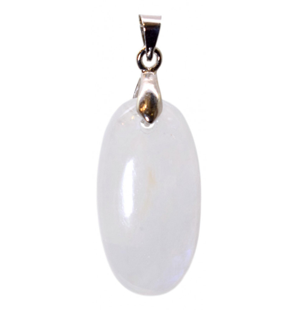 Pendentif Pierre de lune blanche