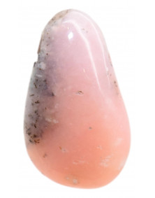 Pendentif Opale rose pour lacet
