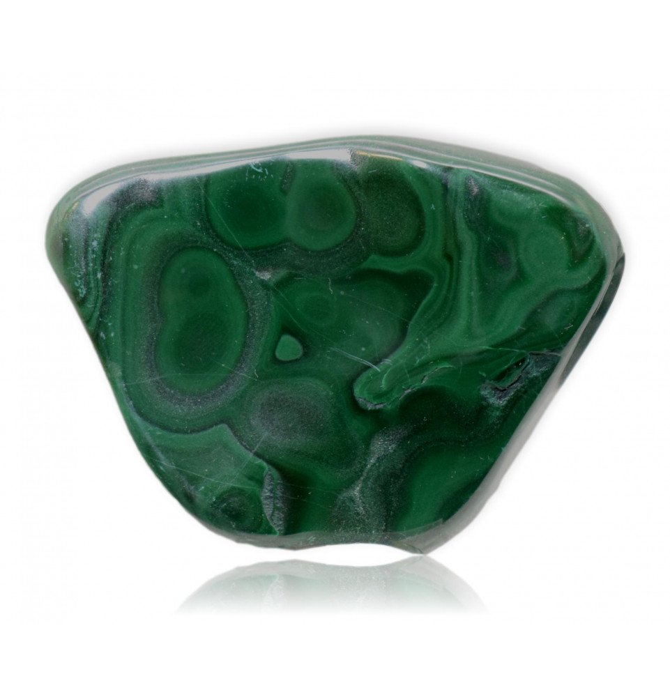 Malachite polie