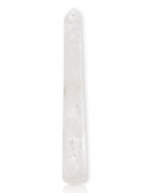 Cristal de roche poli en pointe