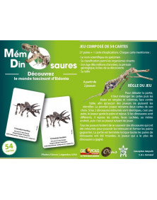 Jeu mémo dinosaures