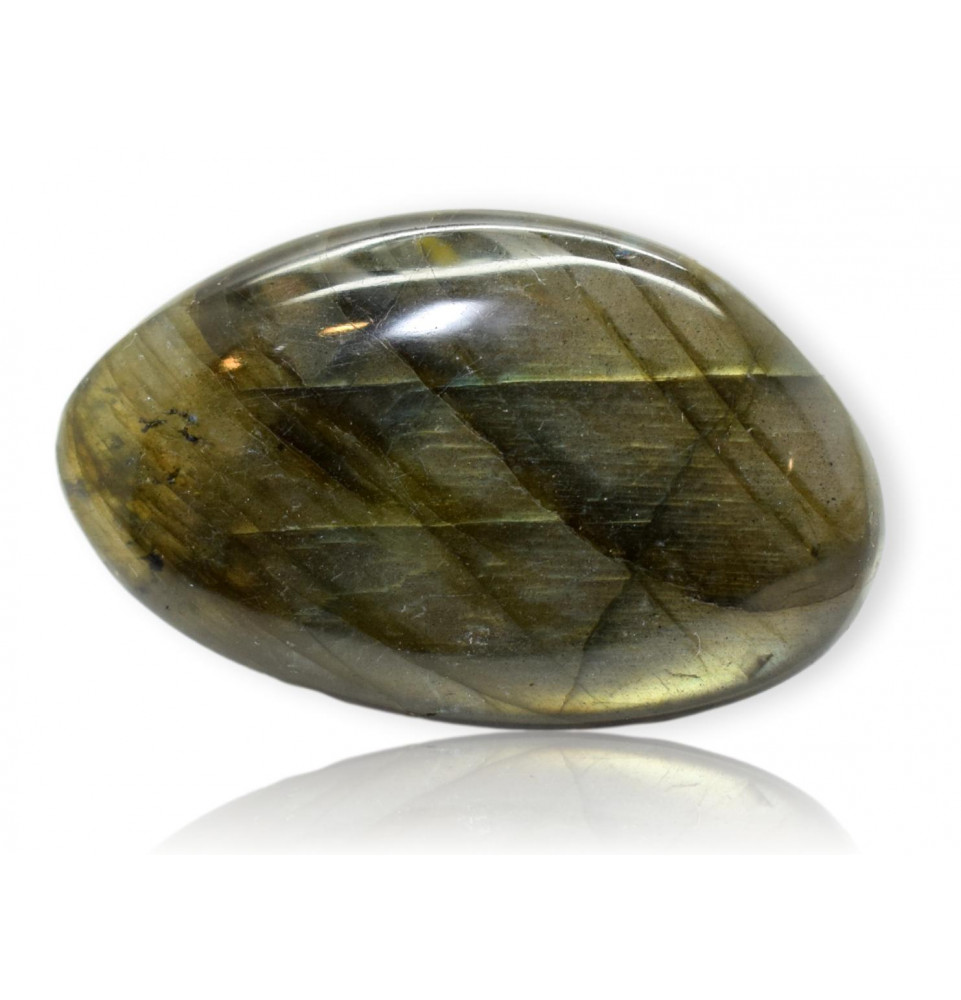 Galet en Labradorite poli