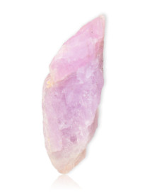 Un cristal de Kunzite brute