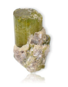 Cristal de Tourmaline verte