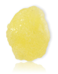 Cristal de Brucite jaune