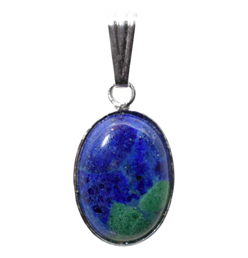 Pendentif Azurite Malachite