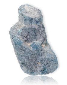 Apatite bleue brute