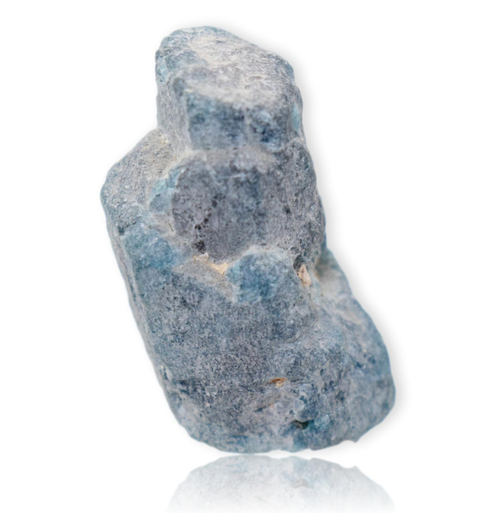 Apatite bleue brute