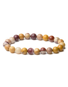 Bracelet en Jaspe Mookaite