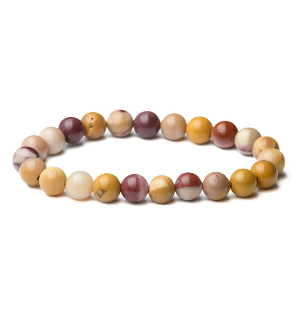 Bracelet en Jaspe Mookaite