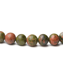 Bracelet en Unakite Epidote