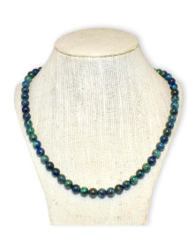 Collier en Azurite Malachite