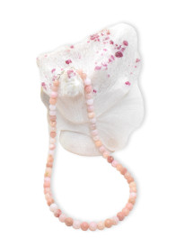 Collier en Opale rose la trouvaille