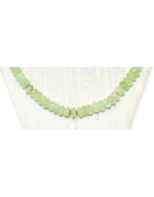 Collier en Prehnite