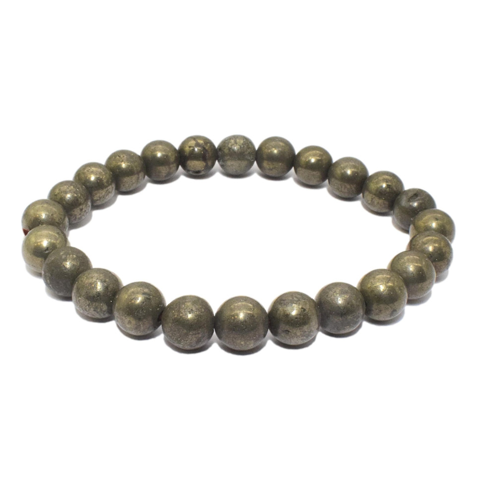 Bracelet en Pyrite