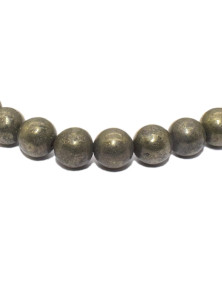 Bracelet en Pyrite