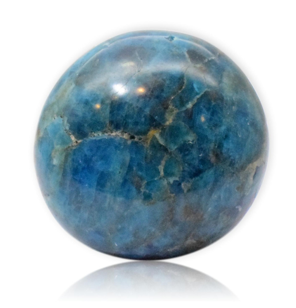 Galet Apatite bleue