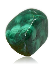 Malachite polie