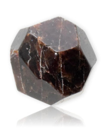 Cristal de grenat poli