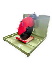 Scie a guillotine...