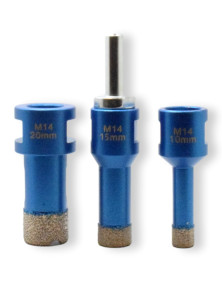 Forêt Diamant 15mm fixation M14