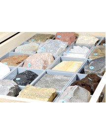 Collection de 40 roches...