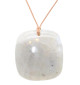 Pendentif Pierre de lune blanche