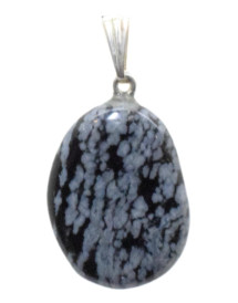 Pendentif Obsidienne Mouchetée