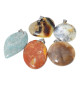 Lot de 5 pendentifs de Madagascar