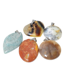 Lot de 5 pendentifs de...