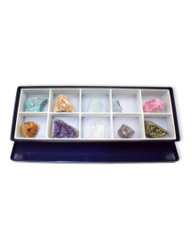 Collection 10 minéraux bruts