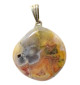 Pendentif en Agate crazy lace